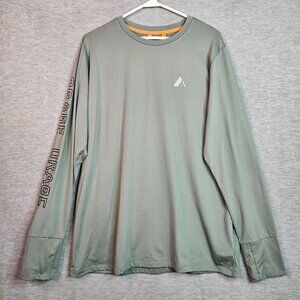 ORAGE Men's Outdoor Light Sage Green Long Sleeve Top Size XL